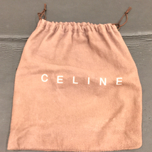 1円 セリーヌ ブギーバッグ ラインストーン ファスナー開閉 レディース ホワイト系 白系 保存袋付き CELINE_画像9