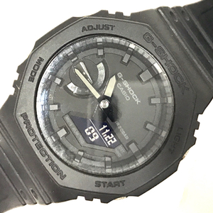 カシオ Gショック カーボンコアガード GA-2100-1A1ER クォーツ アナデジ 腕時計 稼働品 ブラック メンズ CASIO