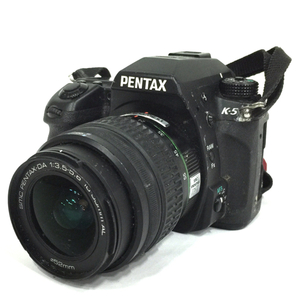 PENTAX K-5 SMC PENTAX-DA 1:3.5-5.6 18-55mm AL デジタル一眼レフカメラ QG121-54