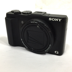 1円 SONY Cyber-shot DSC-HX50V 3.5-6.3/4.3-129 コンパクトデジタルカメラ ブラック 動作確認済み