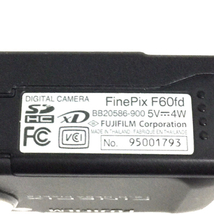 FUJIFILM FinePix F60fd f=8-24mm 1:2.8-5.1 コンパクトデジタルカメラ ブラック QX121-9_画像7