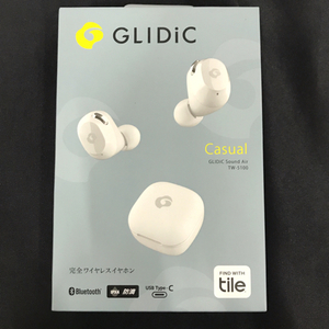 1円 新品同様 未開封 GLIDiC Sound Air TW-5100 完全ワイヤレスイヤホン ホワイト グライディック