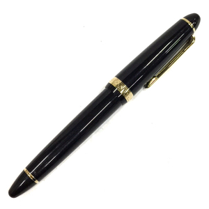 セーラー 万年筆 ペン先 14K カートリッジ式 インクなし 黒×ゴールドカラー 全長約13.5cm 文房具 Sailor QX121-4