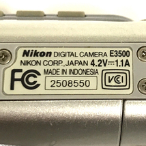 Nikon COOLPIX 3500 5.6-16.8mm 1:2.7-4.8 コンパクトデジタルカメラ QX121-6_画像5