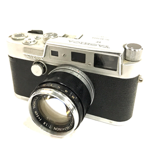 1円 YASHICA YF NICCA SUPER-YASHINON 1:1.8 5cm レンジファインダー フィルムカメラ 光学機器 C0923-9