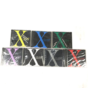 CLAMP X エックス チャプターファイル 1～7 / オリジナルサウンドトラック 含 CD 保存ケース付 計8点 セットの画像2