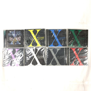 CLAMP X エックス チャプターファイル 1～7 / オリジナルサウンドトラック 含 CD 保存ケース付 計8点 セット