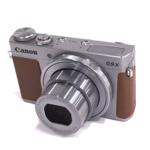 1円 Canon PowerShot G9X 10.2-30.6mm 1:2.0-4.9 コンパクトデジタルカメラ 動作確認済み C101656
