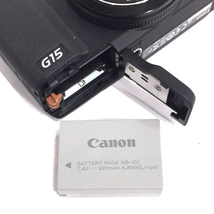 1円 Canon PowerShot G15 6.1-30.5mm 1:1.8-2.8 コンパクトデジタルカメラ ブラック C061627_画像6