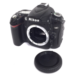 Nikon D90 デジタル一眼レフカメラ ボディ 通電確認済み QS093-236