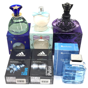 ジャンヌアルテス ギュペシルク ブルームーン 他 アディダス i perfumes 等 未開封品含 香水 計６点 QR114-229