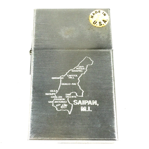 1円 ジッポー オイルライター サイパン SAIPAN M.I. ORIGINAL 1932 REPLICA サイズ約6.2×3.7cm ZIPPO