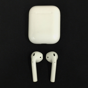 1円 Apple AirPods with Charging Case 第2世代 MV7N2J/A エアポッズ ワイヤレスイヤホン 通電確認済み