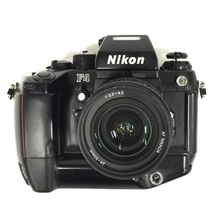 1円 Nikon F4S AF NIKKOR 24-50mm 1:3.3-4.5 一眼レフフィルムカメラ SB-24 ストロボ 付属_画像1