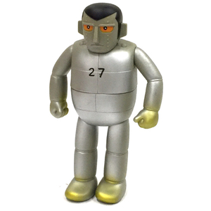 ノスタルジックヒーローズ ソフトビ人形シリーズ 横山光輝 鉄人27号 高さ約22cm ホビー 玩具 おもちゃ 現状品