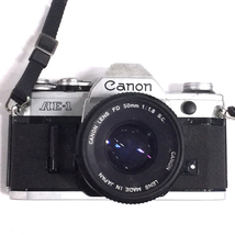 Canon AE-1 LENS FD 50mm 1:1.8 S.C. 一眼レフフィルムカメラ マニュアルフォーカス QR122-205_画像2