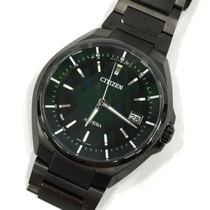 シチズン アテッサ ダイレクトフライト LIGHT in BLACK 2022 GREEN EDITION 腕時計 H128-A0WV101 メンズ CITIZEN