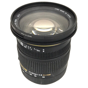 SIGMA ZOOM 17-50mm 1:2.8 EX DC HSM カメラレンズ Aマウント オートフォーカス QG121-40