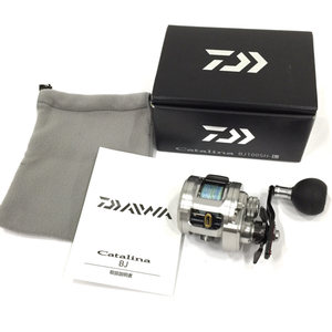 ダイワ Catalina BJ100SH-L リール ベイトリール 左ハンドル 釣り具 釣り用品 フィッシング用品 付属品あり DAIWA