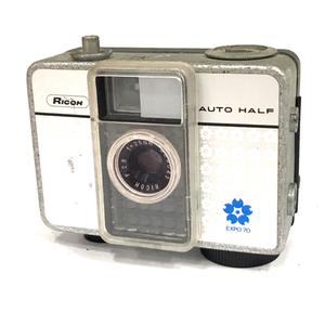 RICOH AUTO HALF E EXPO 70 コンパクトフィルムカメラ リコー 大阪万博 QG122-17