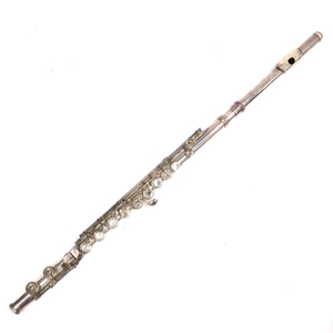 マテキ フルート 2993 カバードキィ 日本製 管楽器 吹奏楽器 社外ハーケース付き MATEKI 現状品 QG122-127