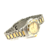 1円 タグホイヤー 腕時計 WF1421-0 Professional 200m デイト コンビカラー クォーツ レディース 純正ベルト_画像6