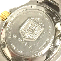 1円 タグホイヤー 腕時計 WF1421-0 Professional 200m デイト コンビカラー クォーツ レディース 純正ベルト_画像2