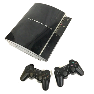 1円 SONY CECHA00 PlayStation 3 PS3 60GB 本体 コントローラー 付属