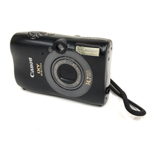 1円 Canon IXY DIGITAL 7.7-28.5mm 1:2.8-5.8 コンパクトデジタルカメラ ブラック 動作確認済み C091443_画像1