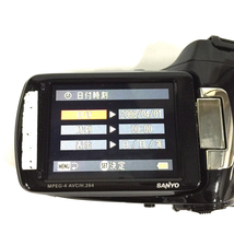 SANYO Xacti DMX-CG9 6.8-34 1:3.5-3.7 デジタルムービーカメラ ビデオカメラ ブラック_画像3