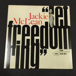 ジャッキー・マクリーン JACKIE McLEAN / Let Freedom Ring Blue Note 84106 レコード ブルーノート 現状品