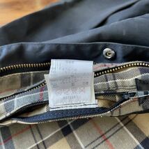 国内正規品 Barbour CLASSIC BEDALE 黒 KIDS XL サイズ 英国製 バブアー ビデイル ブラック オイルドジャケット_画像7