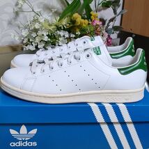 ◆新品◆送料無料◆adidas スタンスミス ガラスレザー 27.5cm B24364◆_画像3