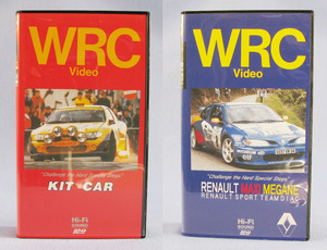 BOSCO WRC Video　KIT CAR / RENAULT MAXI MEGANE　VHSビデオ２本セット