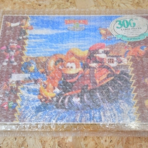 任天堂 Nintendo SUPER DONKEY KONG スーパー ドンキーコング3  ジグソー パズル JIGSAW PUZZLE 300ピース L 未使用 未開封の画像10