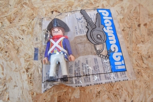 レトロ　playmobil プレイモービル　キーホルダー　未使用　未開封