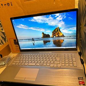 富士通 ノートパソコン LIFEBOOK NH77/E3 FMVN77E3G 17.3型/AMD Ryzen 7/SSD 512GB/メモリ 8GB/DVD