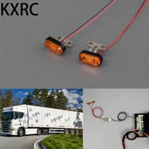 端子ワイヤー LED 幅インジケーター ライト警告灯付き 1/14 タミヤ スカニア 770S R620 ア S22d5414108570