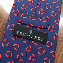 TRUSSARDI トラサルディ ネクタイ ネイビー_画像7