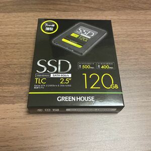 SSD グリーンハウス　120GB