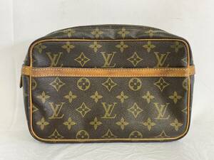 ルイ・ヴィトン　LOUIS VUITTON　コンピエーニュ23　M51847　モノグラムライン　セカンドバッグ　クラッチバッグ