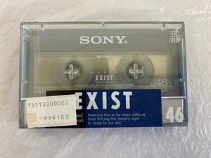 【新品未開封】 SONY ソニー EXIST 46分 ノーマルポジション TYPE 1 カセットテープ 昭和レトロ 未使用 
