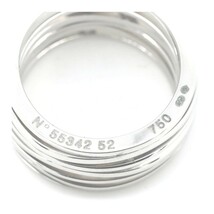 オメガ レディーマティック ダイヤモンド リング 指輪 12号 K18WG(18金 ホワイトゴールド) 質屋出品_画像6