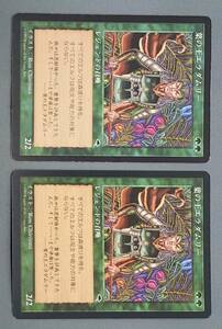 311【トレカ】MTG 葉の王エラダムリー/Eladamri, Lord of Leaves 2枚セット 日本語/JP TMP マジック ザ ギャザリング