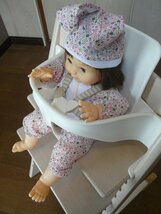 新生児～●STOKKE 木製椅子★ストッケ トリップトラップ S/N：4～★ニューボーンセット＆ベビーセット付 おまけハーネス◎得々4セット◎_画像3