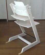 新生児～●STOKKE 木製椅子★ストッケ トリップトラップ S/N：4～★ニューボーンセット＆ベビーセット付 おまけハーネス◎得々4セット◎_画像7