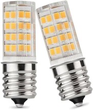 【2個入】E17口金 LED電球 50W形相当 電球色3000K 5W 550ルーメン セラミック基盤 全配光タイプ_画像1