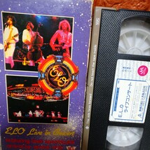 激レア　入手困難　ＶＨＳ E.L.O ライブコンサート　希少　_画像2