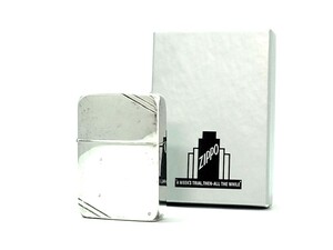 ■ ZIPPO/ジッポー オイルライター 喫煙具 たばこグッズ コレクション シルバー ダイアゴナルライン (43244IR6)