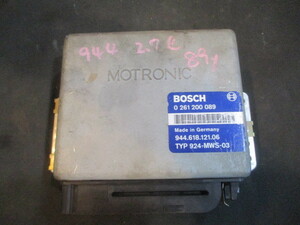 # Porsche 944 engine computer - used 0261200089 94461812106 TYP924-MWS-03 parts taking equipped ECU control unit module #